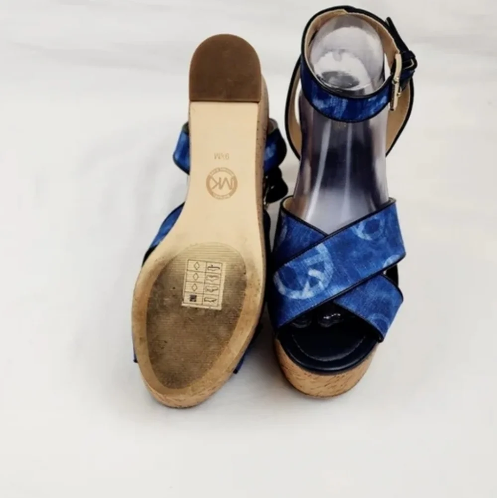 Michael Michael kors Abott Tie Dye wedge sandals
